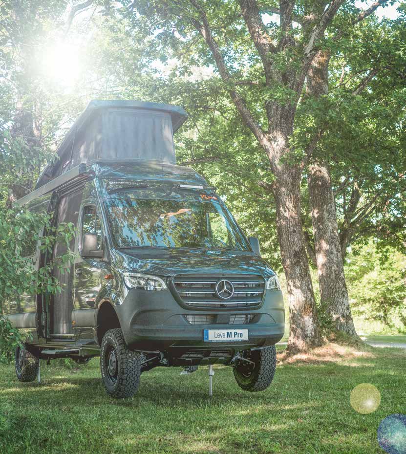 LevelM Pro 4x4 — offroad camper Mercedes Sprinter